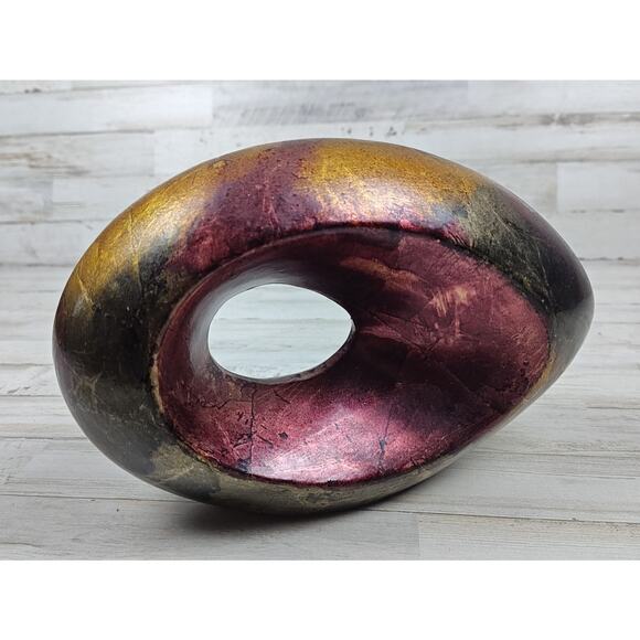 Mixed Fall Colors Modern Art Ceramic Sculpture Decorative Figurine - Picture 1 of 8